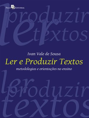 cover image of Ler e produzir textos